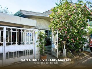 Good Deal! San Miguel Village Makati – Lot with Old House for Sale