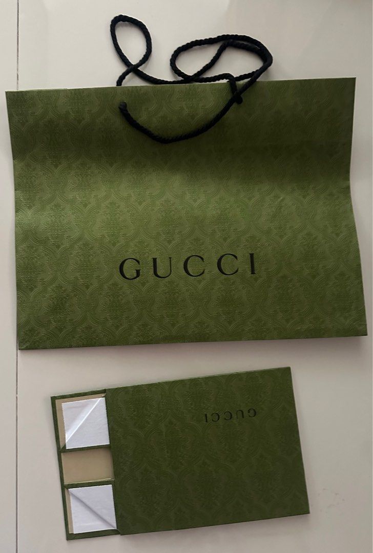 Gucci paper bag for sale store