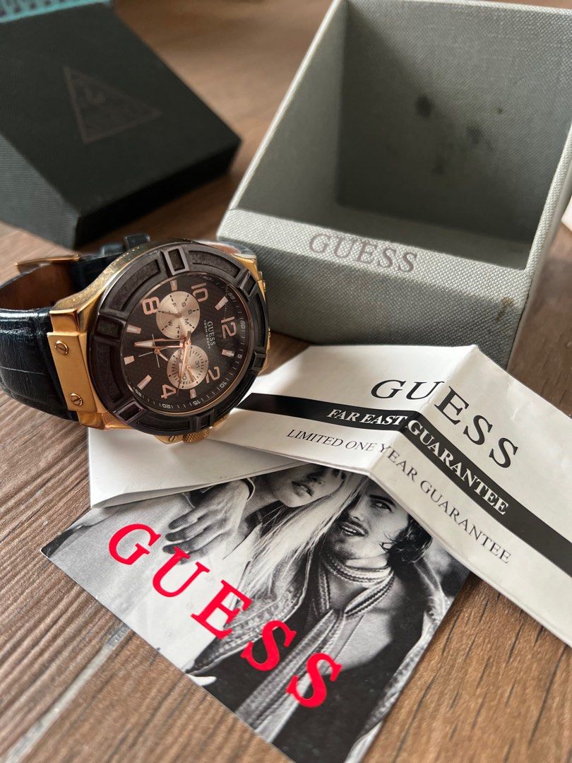 Jam Tangan Guess Tali Jam Guess W0040g3 Guess Watch RIGOR W0040G3