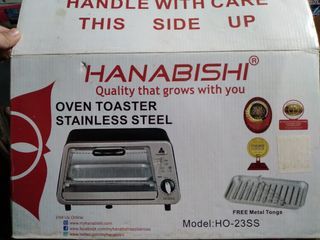 Hanabishi Oven Toaster Stainless steel