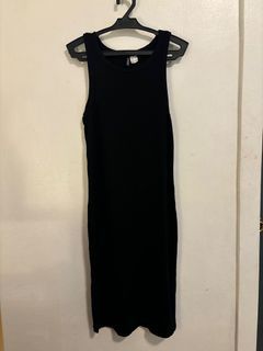 H&M Black Halter Dress