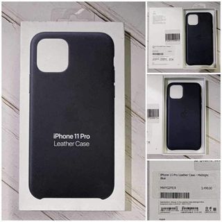 iPhone 11 Pro Leather Case - Midnight blue(ORIG)