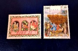 Ireland 1987 - Christmas Stamps 2v. (used)