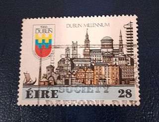 Ireland 1988 - The 1000th Anniversary of the City of Dublin 1v. (used) COMPLETE SERIES