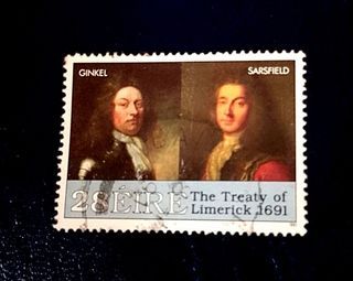 Ireland 1991 - The 300th Anniversary of the Occupation of Athlone and the Peace Agreement at Limerick 1v. (used)