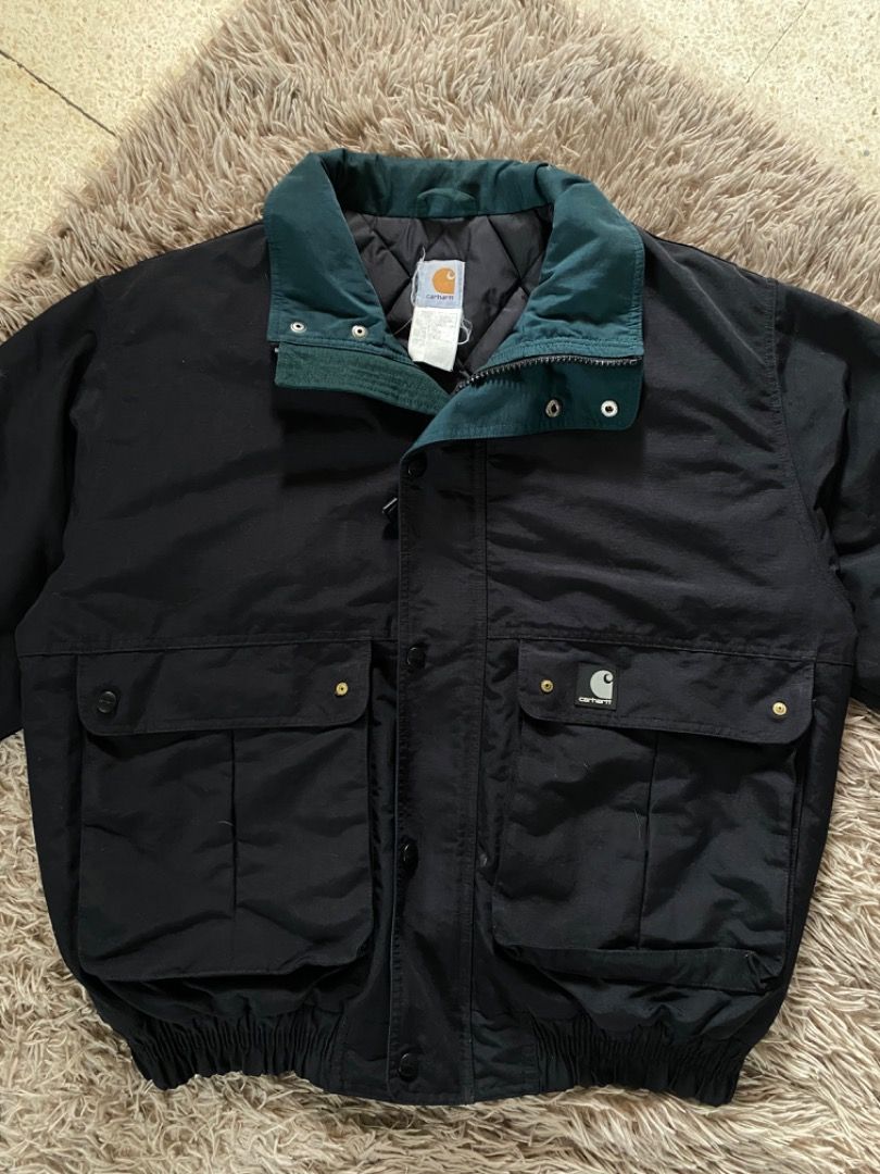 Jacket Carhartt Vintage RN14806 Fesyen Pria Pakaian Baju Luaran di Carousell