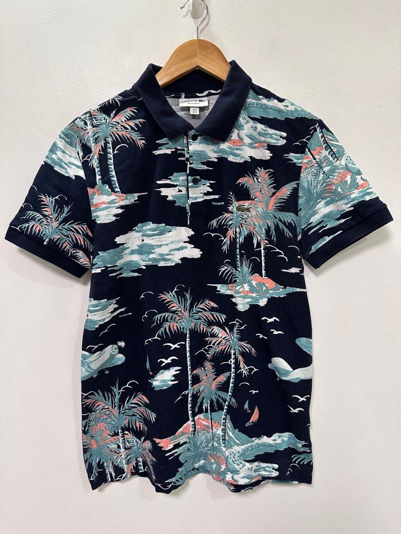 Lacoste hawaiian polo cheap