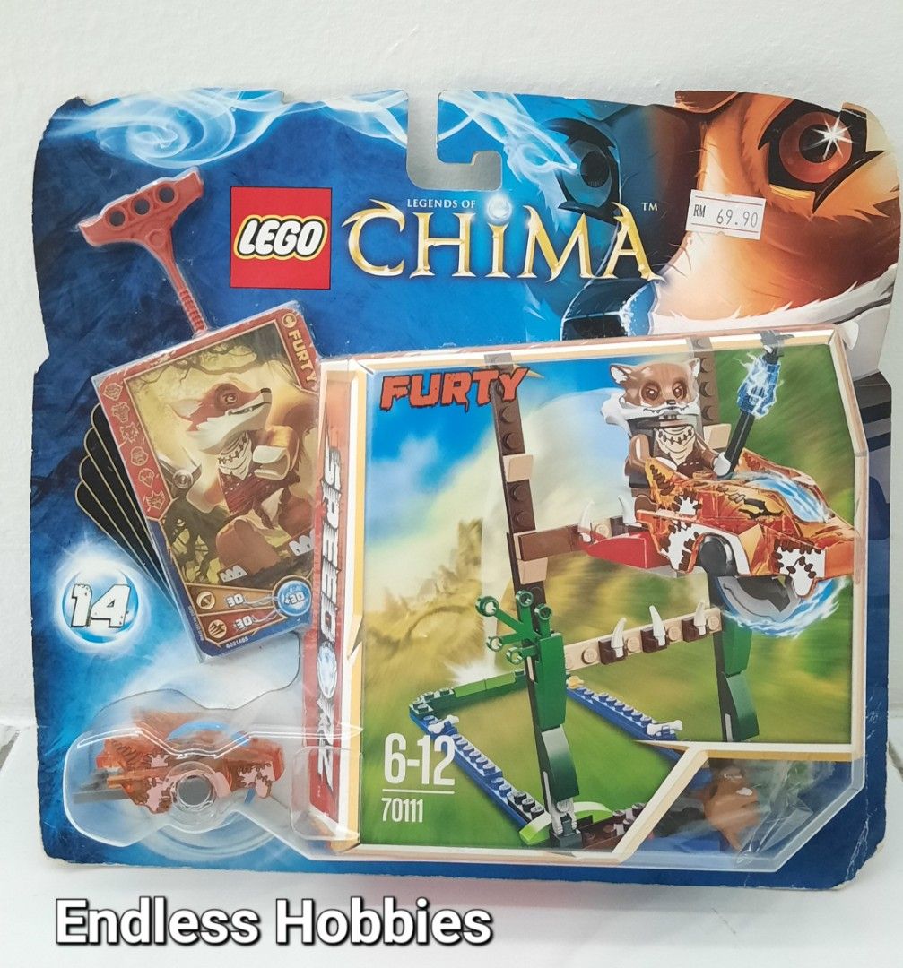 Lego Chima 70111 Furty (Free Shipping), Hobbies & Toys, Toys & Games on  Carousell