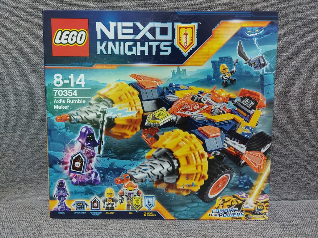 Lego Nexo Knights Axl's Rumble Maker, Hobbies & Toys, Toys & Games 