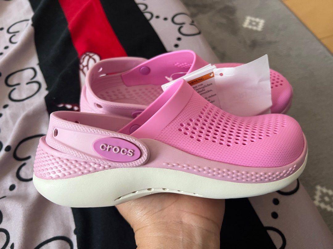 LITERIDE 360 CROCS‼️ORIGINAL‼️ (Category: Babies & Kids Fashion) located in Santa Maria. Submitted by rafichaneshop (Listing ID 1302503288, Image 1). Description: ⚡️FOR RESERVATION⚡️ ‼️J1 and J2 available size‼️ 🔸VERIFIED SELLER🔸 🔸All items we sell in this account is original ONLY🔸 🔸We are not affiliated nor related to the said brand, all we want is to make your hard-earned money worth it..