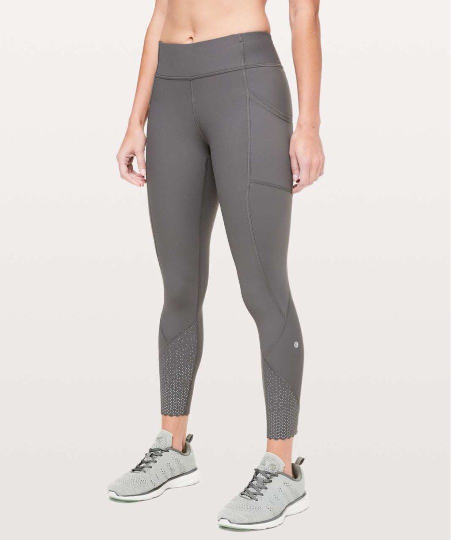 Lululemon Tight Stuff Tight II 25 Titanium size 4