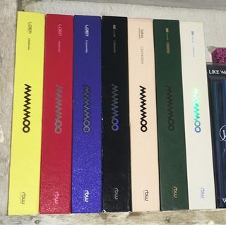 mamamoo unsealed albums red moon yellow flower blues travel