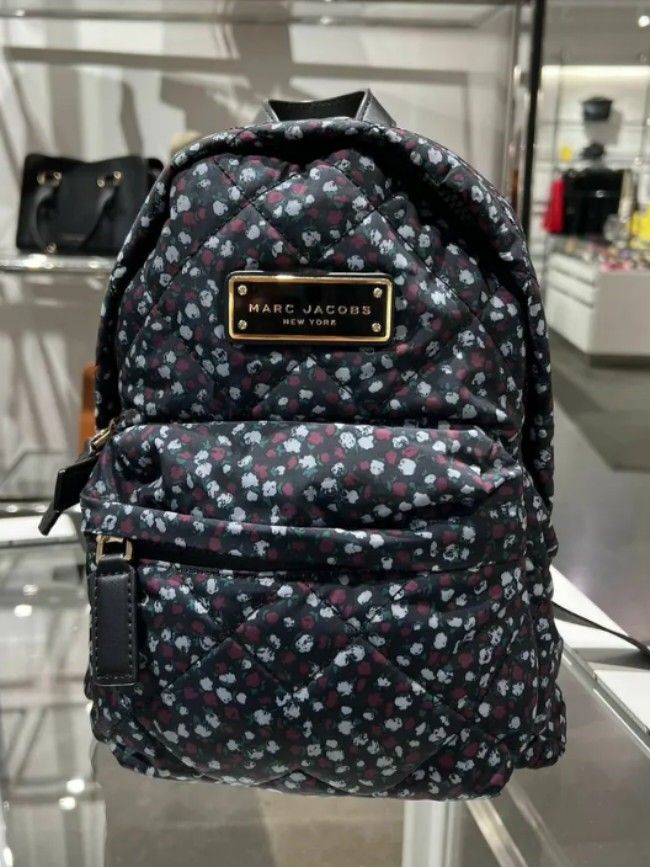Marc Jacobs Floral Print Backpack