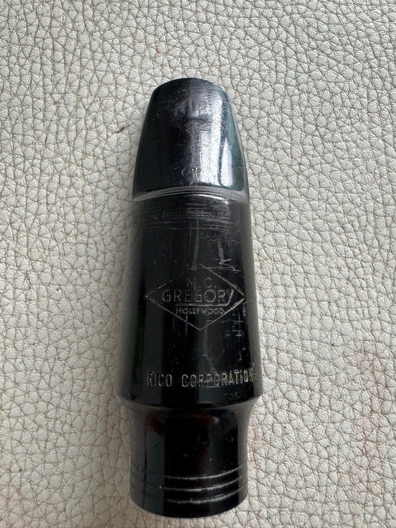 Vintage MC Gregory Rico "Hollywood" Alto Saxophone Mouth Piece 4A 18