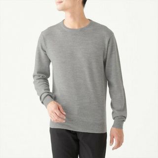 MUJI Men Gray Sweater Shirt