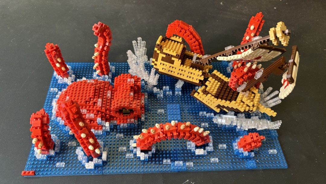 Nanoblock Award 2017 Kraken King of the Sea NB041