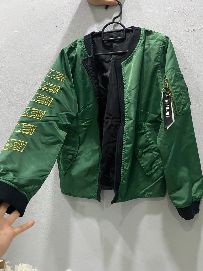 Nerd unit jacket (Category: Other Tops) located in Kuala Lumpur. Submitted by zoeyy17 (Listing ID 1302400057, Image 1). Description: Authentic nerd unit Can cod mid valley or ampang.