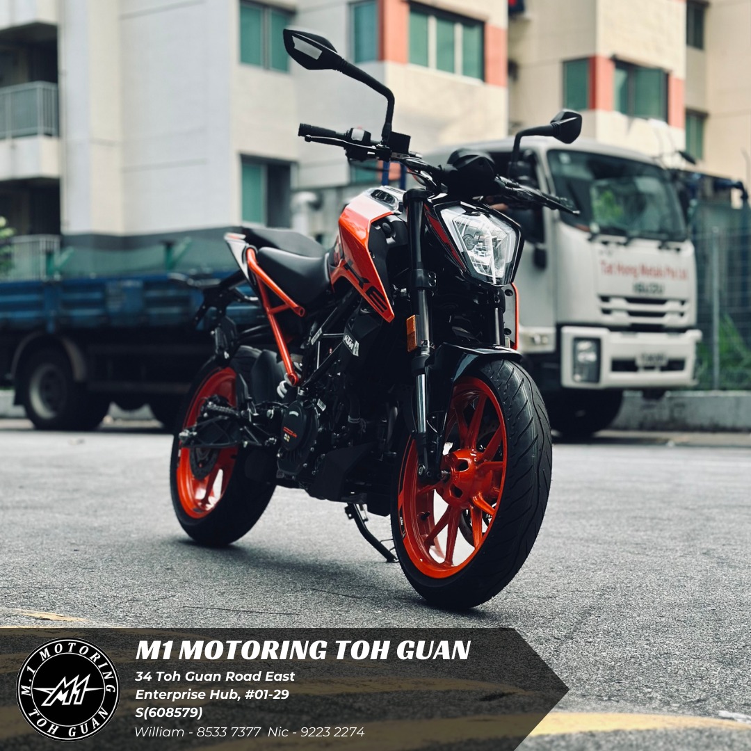 New ktm duke online