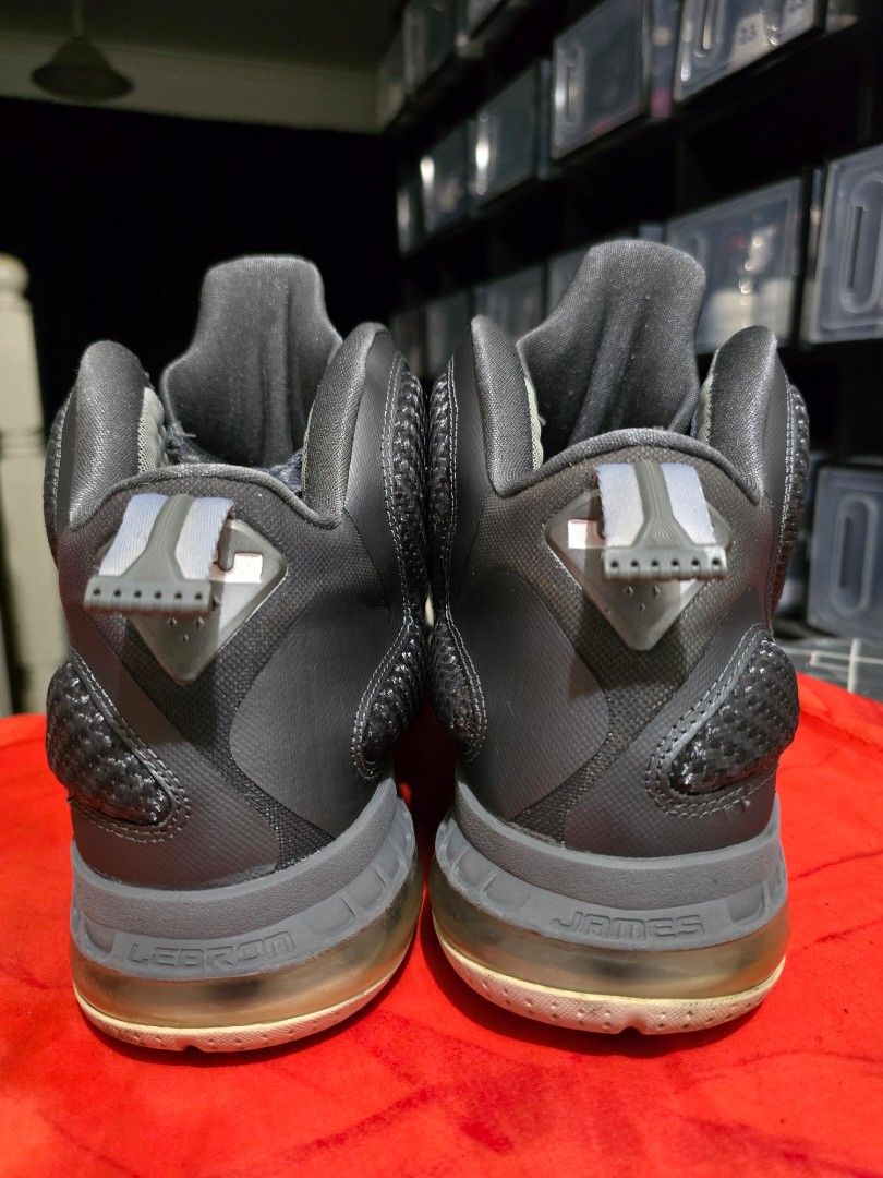 Nike Lebron 9 Cool Grey size 12.5 us Men s Fashion Footwear on Carousell