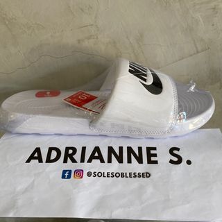 Nike Victori One Slides ‘White / Back / White’