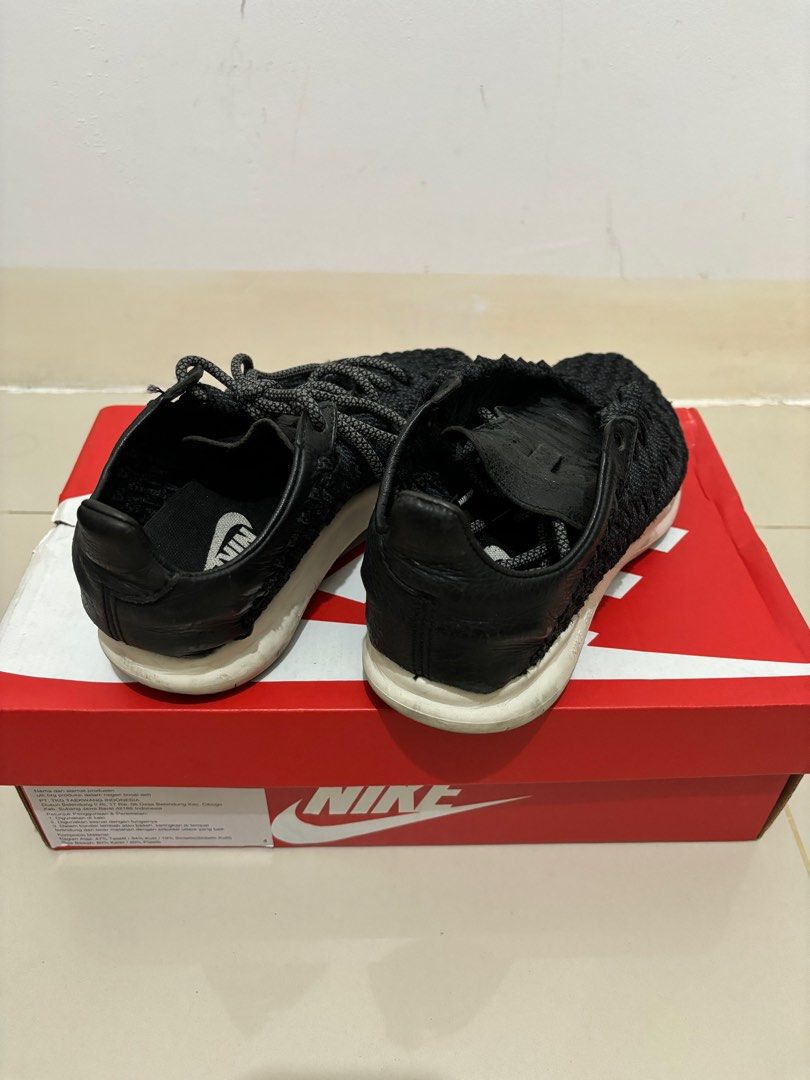 Nike Sneaker Nike Free Inneva Woven Triple Black Nike Free Inneva