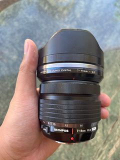 Olympus 7-14 f2.8 PRO lens for olympus/lumix/mft/m43