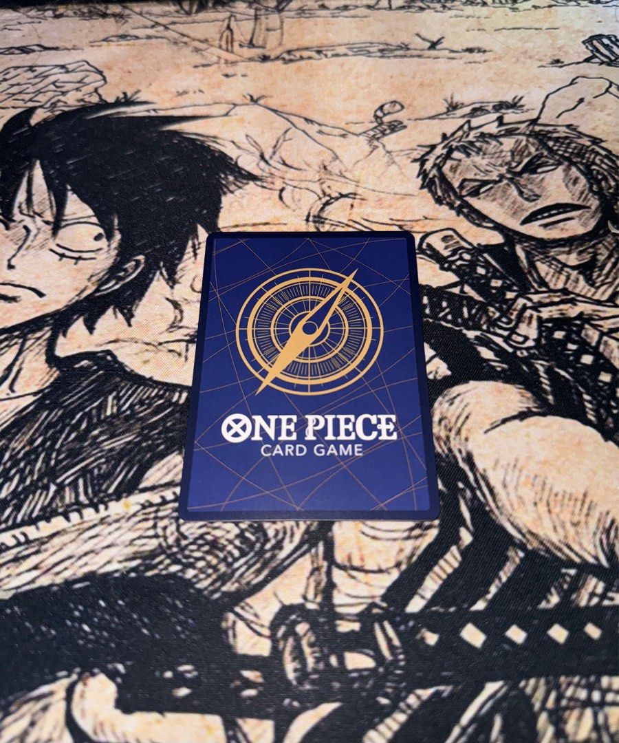 One Piece TCG PSR/AA Luffy OP01-024 (Category: Raw Singles) located in Manila. Submitted by migss__ (Listing ID 1302415477, Image 2). Description: OP01-024 PSR/AA Luffy Mint Condition.
