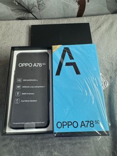 Oppo A78 5G 8+4/128gb brand new open box