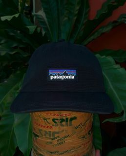 Patagonia P-6 Label Trad Cap Black