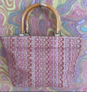 Pink Tote Hand Bag