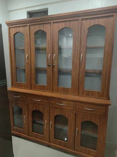 Platera Cabinet wood and Glass with lock

House is for sale, so all the furnitures and appliances are for sale Rush.

156cm x 183cm x 40cm

15k Negotiable, Pickup GMA, Cavite