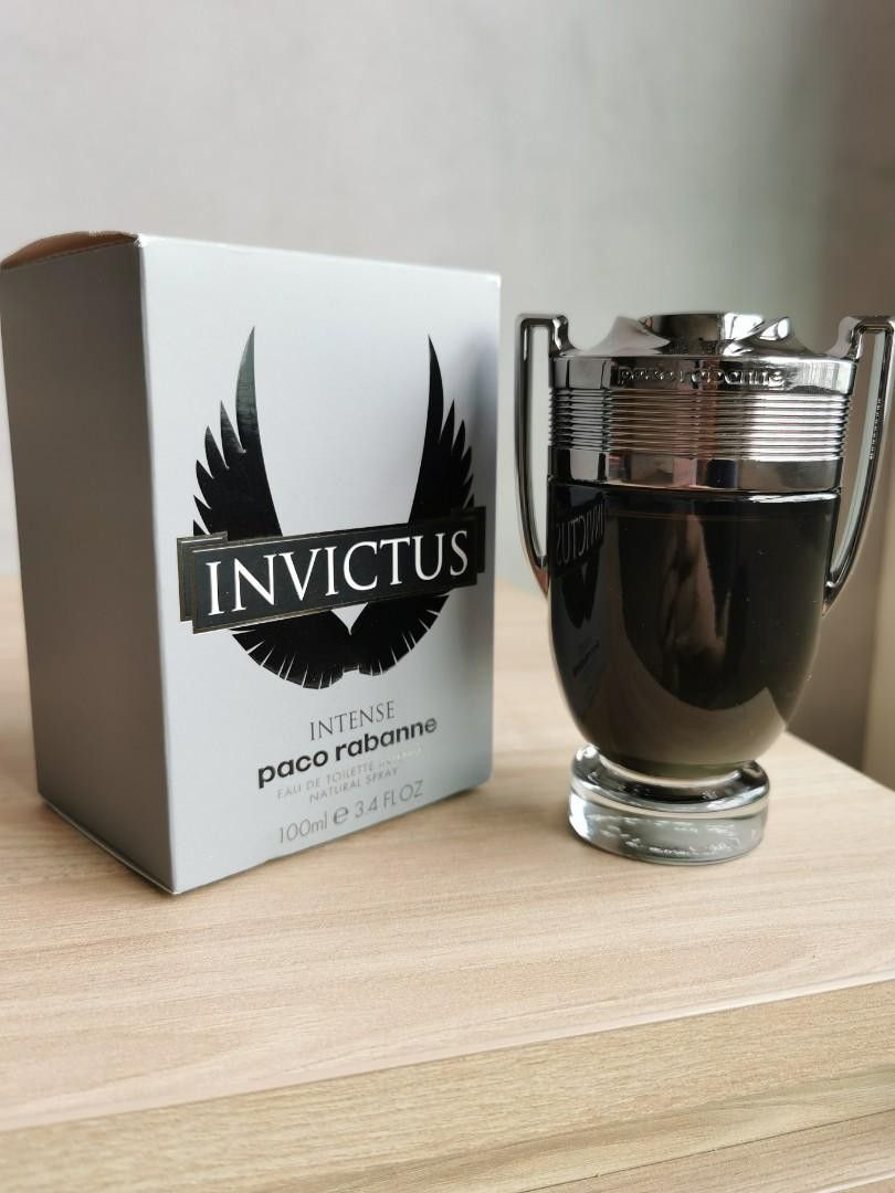 PROMOTION PERFUME Paco Rabanne Invictus Intense Eau De Toilette 100ml Furniture Home Living Home Fragrance on Carousell