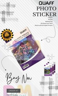 Quaff Photo Sticker 90gsm(50s)