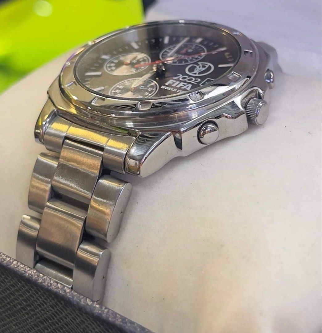 Rare Limited Edition Seiko Fifa 2002 World Cup Chronograph, Luxury