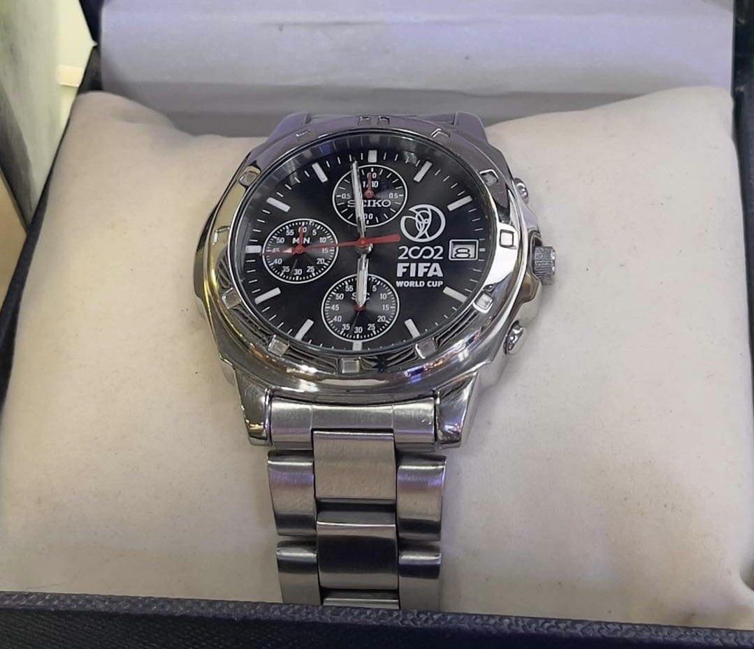 Seiko fifa world (SEIKO 腕時計 2002年FIFA ワールドカップ 時計)