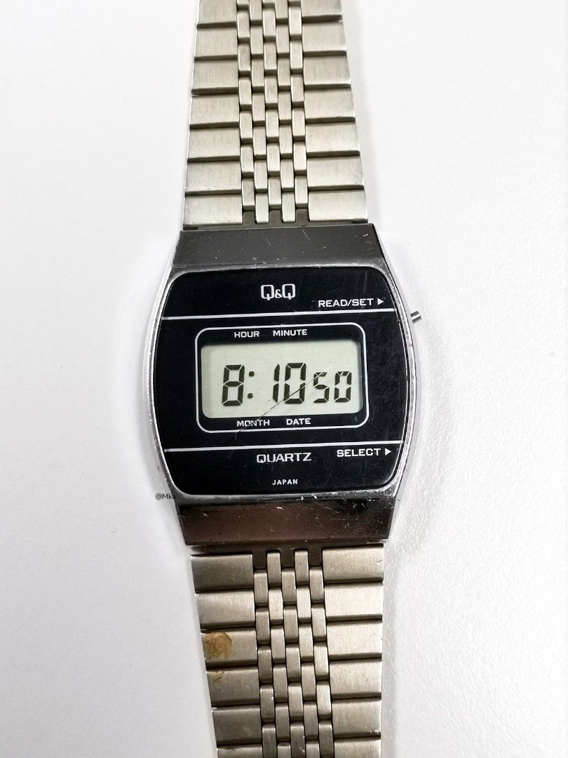 Rare Vintage Digital Q Q Alba Casio Citizen