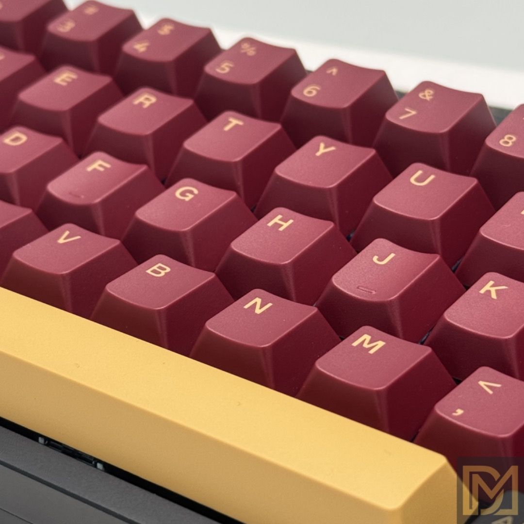 Red Samurai Keycap PBT Double Shot Cherry GMK Keycaps 168pcs RedSuns ...