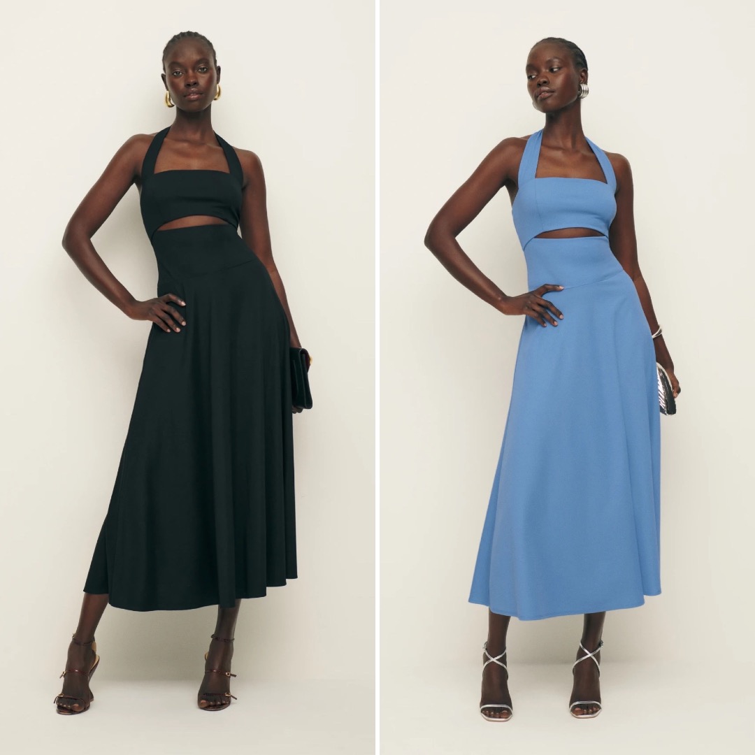 sonali knit dress reformation Reformation Sonali Knit Dress In Black - 70% Off