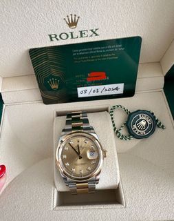 Rolex Datejust with diamonds 36mm