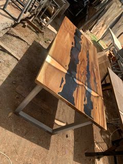 Rush ‼️ Epoxy resin river table acacia 8 seaters