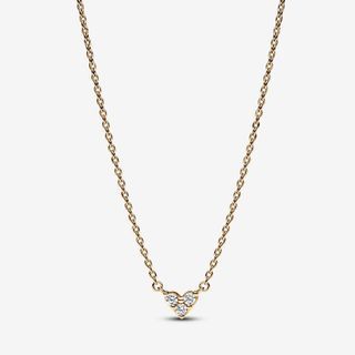 Sale pandora triple stone necklace
