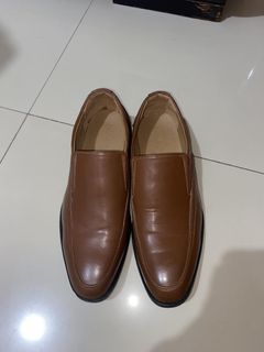 Salvatore brown leather shoes