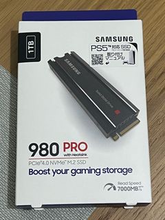 Samsung 980 PRO 1TB PCIE Gen 4 NVME SSD