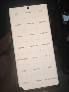 Samsung Note 10 Plus 12 512 w Issue
