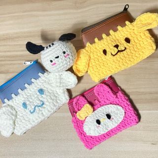 Sanrio crochet wallets