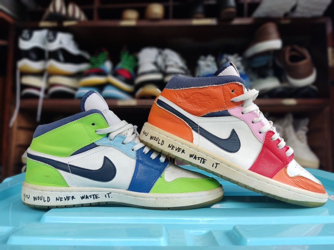 Air Jordan X Melody Ehsani Sepatu Jordan Mid SE Fearless Melody Ehsani