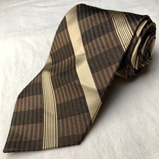 Stafford Brown Stripes Necktie