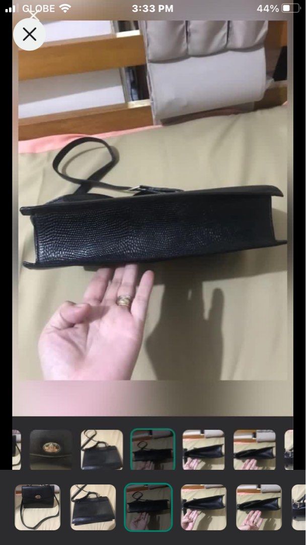 stand alone bag (Category: Luxury Bags & Wallets) located in Caloocan City. Submitted by mermaid.drive (Listing ID 1302452951, Image 2). Description: vintage piece from ungaro part of mom’s collection still presentable for its age faded hardware.