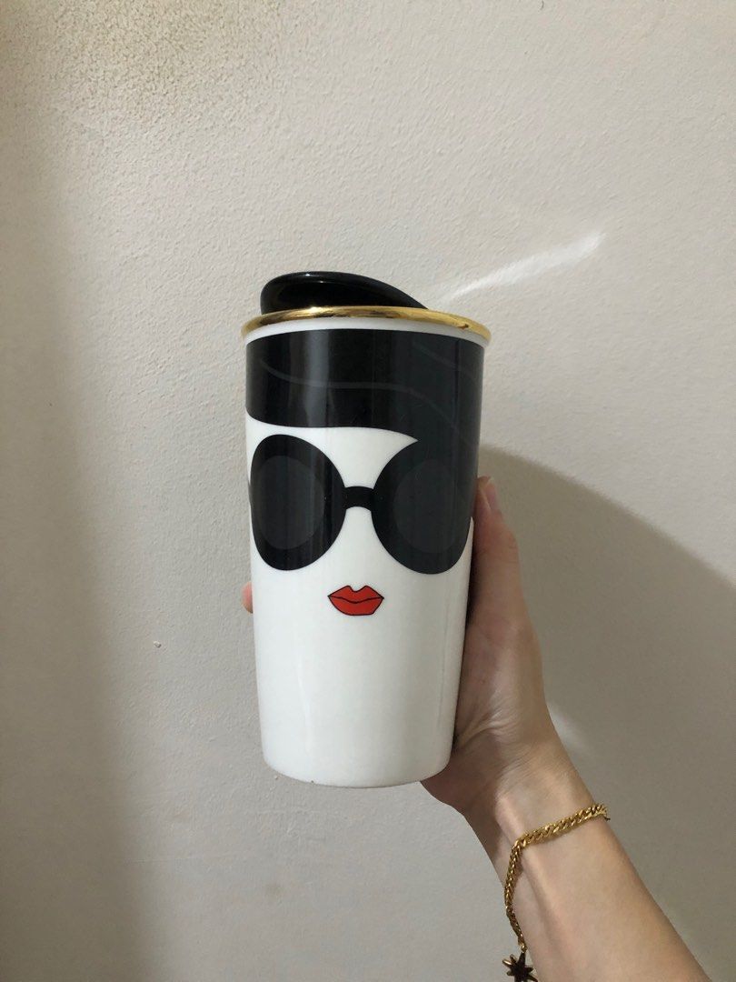 STARBUCKS Alice + Olivia Tumbler (from Japan), Furniture & Home Living,  Kitchenware & Tableware, Water Bottles & Tumblers on Carousell