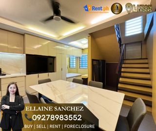 Stylish Fully Furnished 4Bedroom Townhouse for Rent in San Antonio Village, Makati